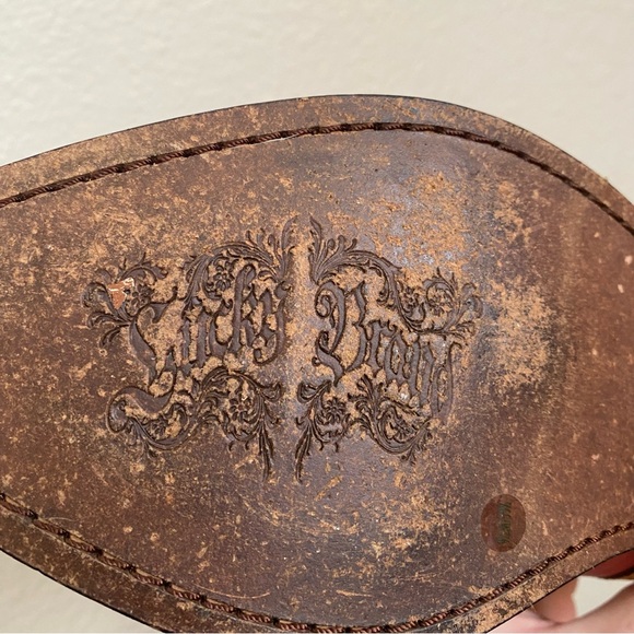 LUCKY BRAND • Good Luck Originals Cowboy Ankle Boots - Size 9.5 - Picture 13 of 16